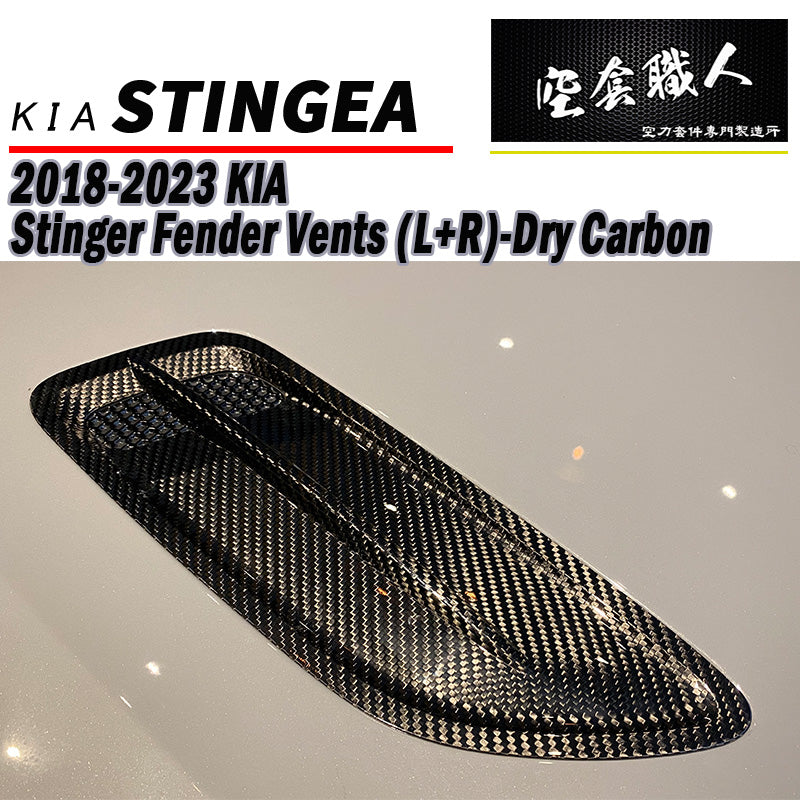 引擎蓋飾板 碳纖維 Dry Carbon 2018-2023 Kia Stinger