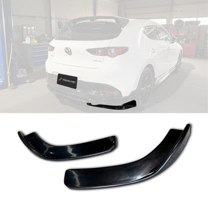 二片式定風翼- 泰版後下巴專用 2019-2026 Mazda 3