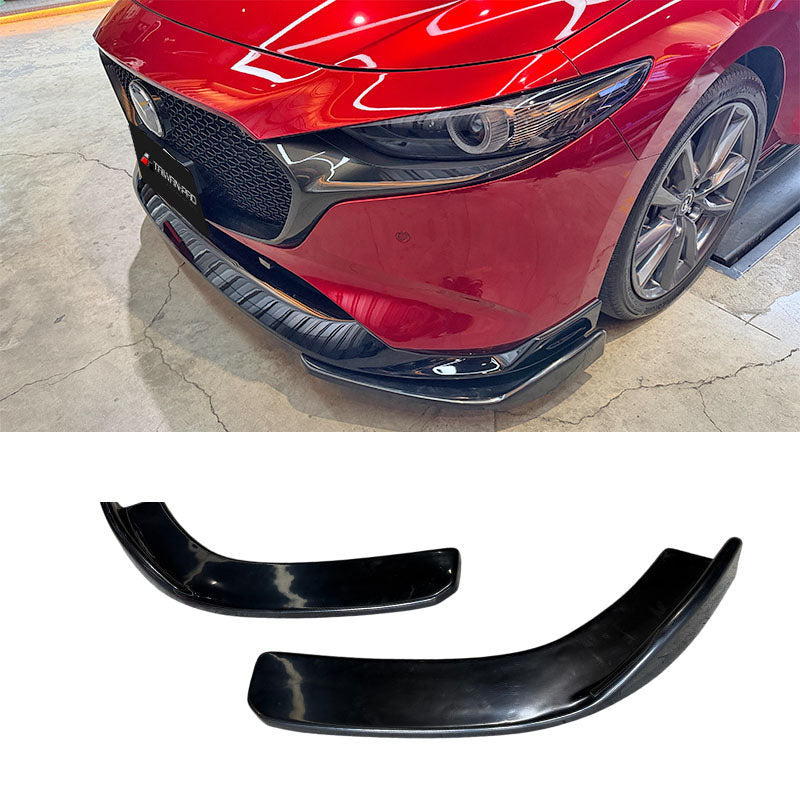 二片式定風翼-MZ前下巴專用 2019-2026 Mazda 3