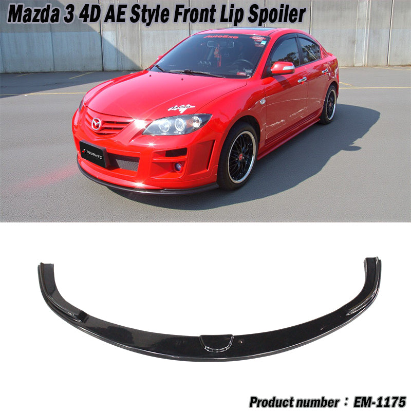 AE保桿專用前定風翼下巴 2004-2009 Mazda 3