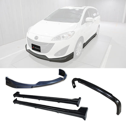 K款套裝組 前下巴+側裙+後下巴 2012-2016 Mazda 5