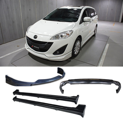 K款套裝組 前下巴+側裙+後下巴 2012-2016 Mazda 5