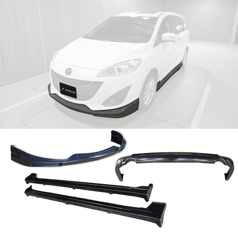 K款套裝組 前下巴+側裙+後下巴 2012-2016 Mazda 5