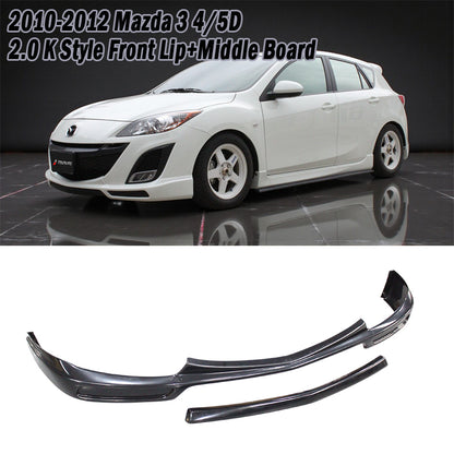 K款前下巴+中板 2010-2012 Mazda 3 4門/5門