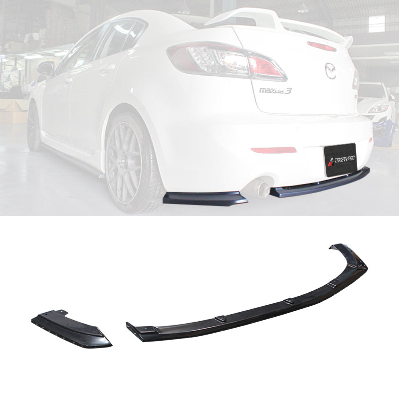 MP款後下定風翼 2010-2014 Mazda 3 4門