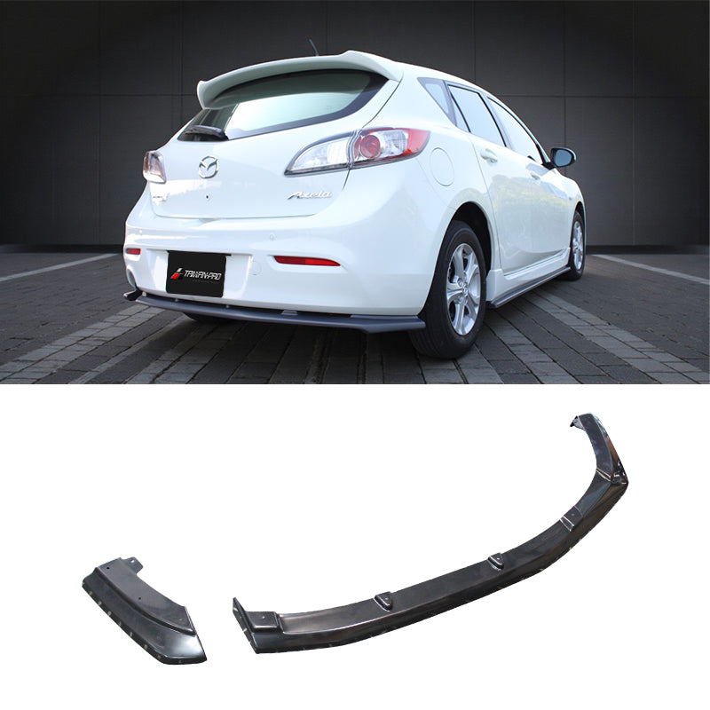 MP款三片式後下定風翼  2010-2012 Mazda 3 5門
