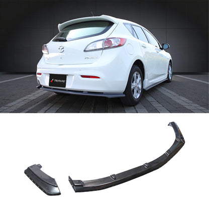 MP款三片式後下定風翼  2010-2012 Mazda 3 5門