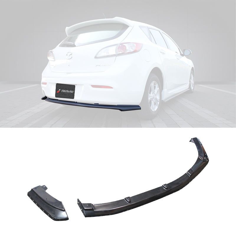 MP款三片式後下定風翼  2010-2012 Mazda 3 5門