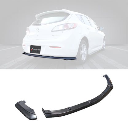 MP款三片式後下定風翼  2010-2012 Mazda 3 5門