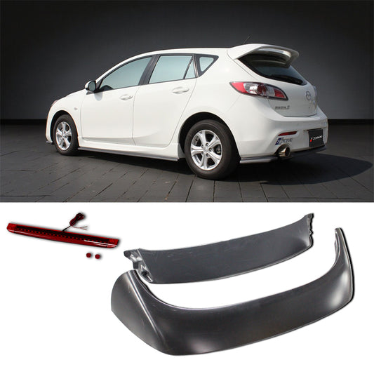 MP款尾翼 ABS / 碳纖維 Carbon Fiber/ABS 2010-2014 Mazda 3 5門