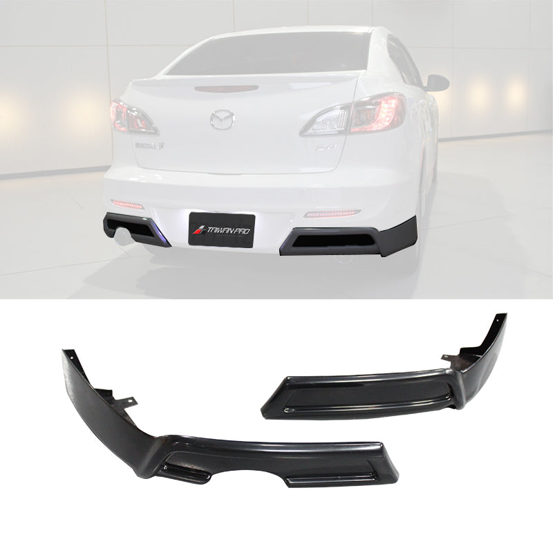 K款後下巴 2010-2014 Mazda 3 4門