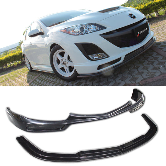 K款前下巴+定風翼 2010-2012 Mazda 3 4門/5門