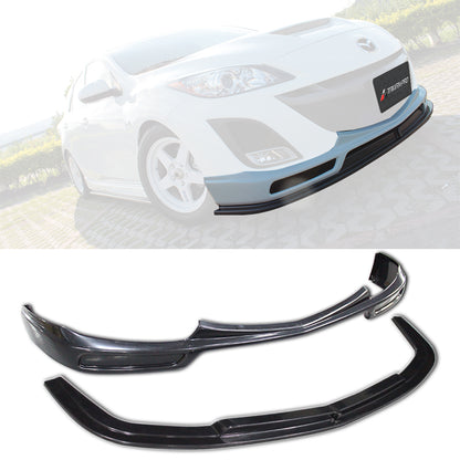 K款前下巴+定風翼 2010-2012 Mazda 3 4門/5門
