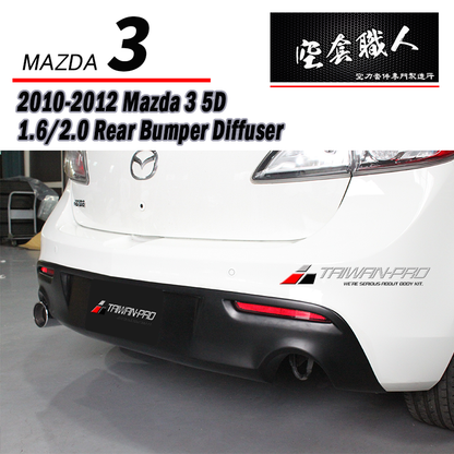 後飾板 2010-2012 Mazda 3 5門