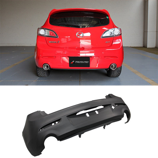 後保桿  2010-2014 Mazda 3 5門