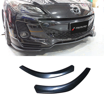 OEM款日規樣式前下巴+二片式定風翼 2013-2014 Mazda 3 4門/5門