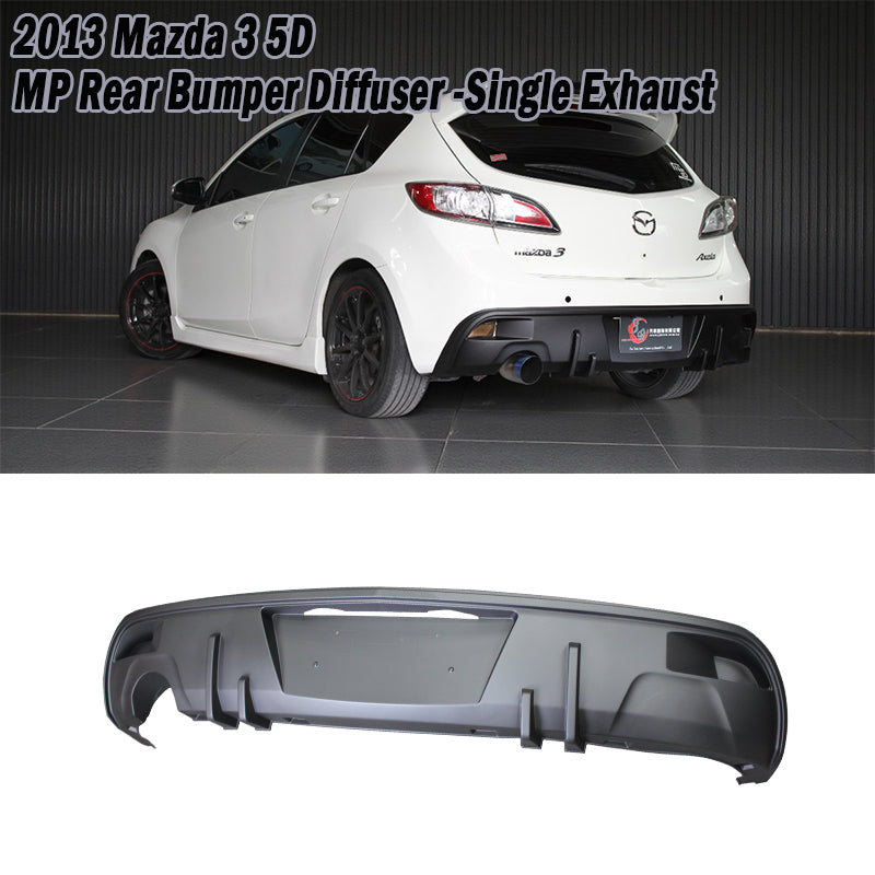 MP后飾板 2013-2014 Mazda 3 5門