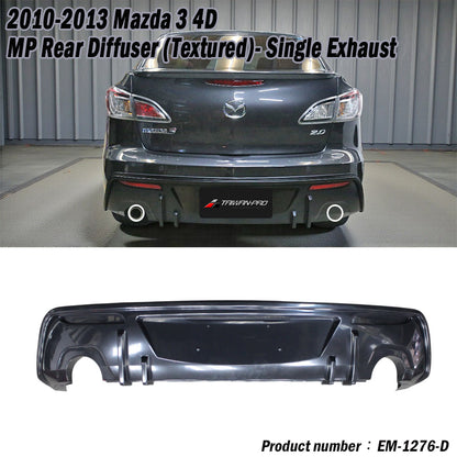 MP后飾板  2010-2014 Mazda 3 4門
