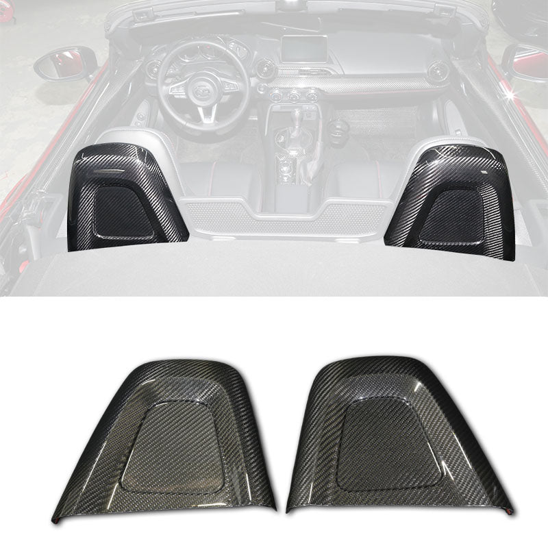 頭枕飾蓋 碳纖維 Dry Carbon 2016-2026 Mazda MX-5
