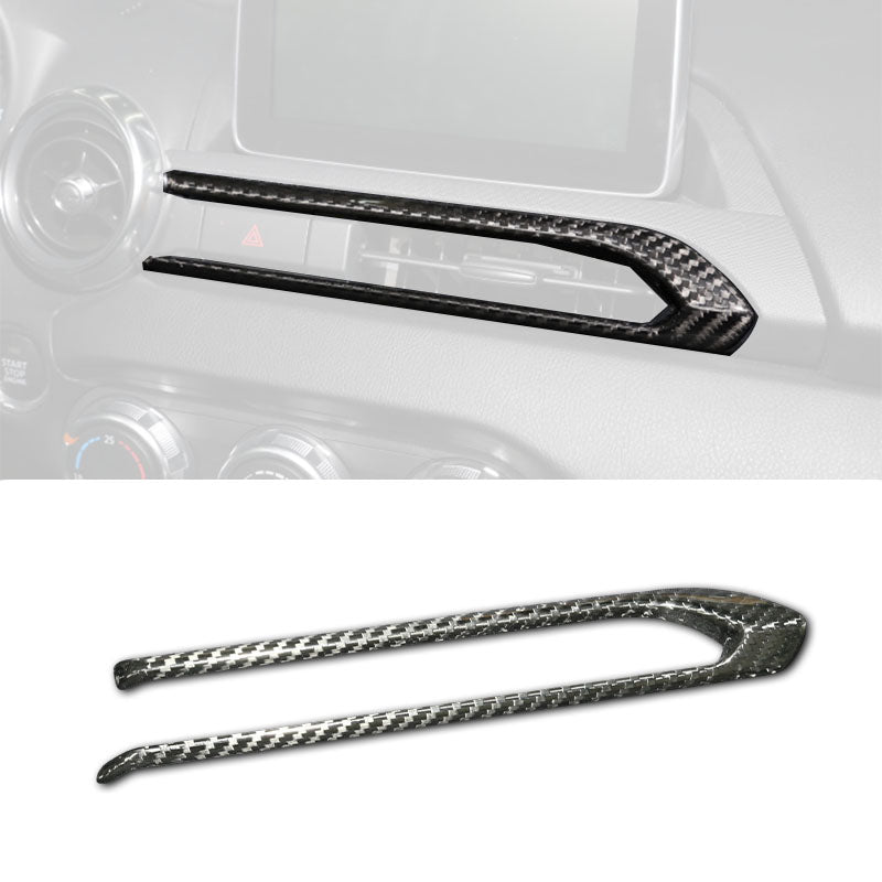 中央冷氣出風孔飾蓋-中間 碳纖維 Dry Carbon 2016-2026 Mazda MX-5