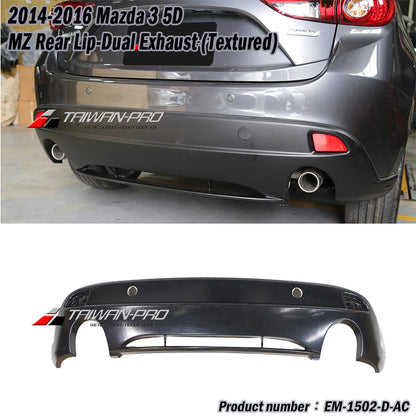 MZ款後中包 2015-2016 Mazda 3 5門
