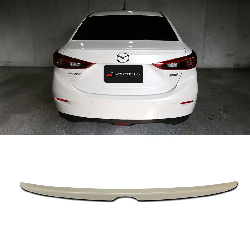 MZ Style Rear Spoiler 2015-2018 Mazda 3 4-door