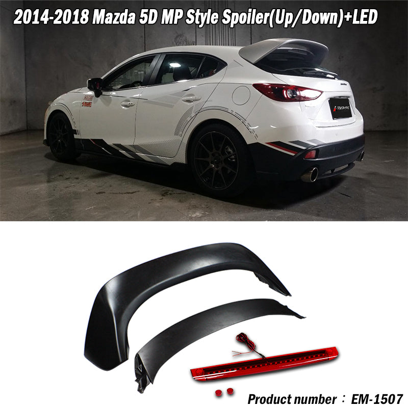 MP Spoiler 2015-2018 Mazda 3 5-Door