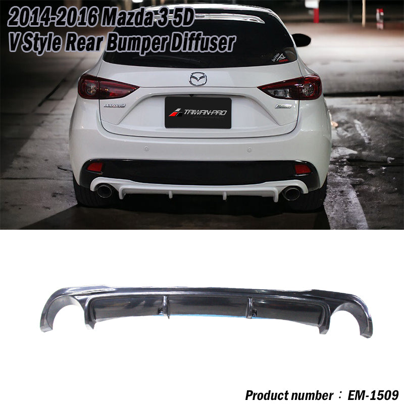 V款後飾板 2015-2016 Mazda 3 5門