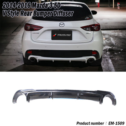 V款後飾板 2015-2016 Mazda 3 5門