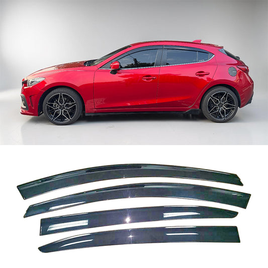 晴雨窗 2015-2018 Mazda 3 4門/5門