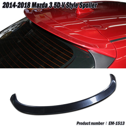GV Style Spoiler for 2015-2018 Mazda 3 5-door