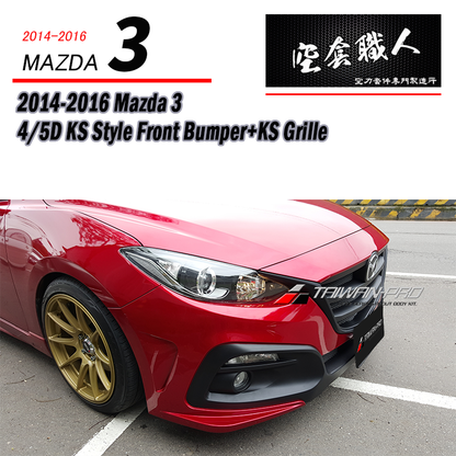 KS前保桿 2015-2016 Mazda 3 4門/5門