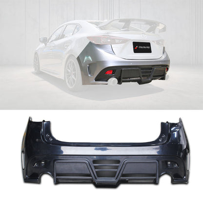 KS款後保桿 2015-2018 Mazda 3 4門/5門