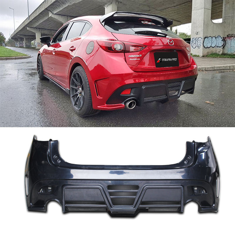 KS款後保桿 2015-2018 Mazda 3 4門/5門