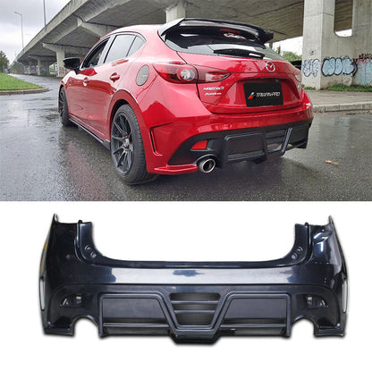 KS款後保桿 2015-2018 Mazda 3 4門/5門