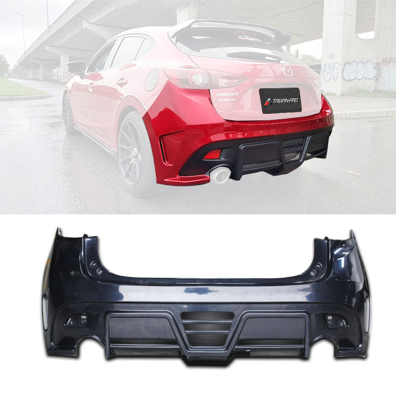 KS款後保桿 2015-2018 Mazda 3 4門/5門