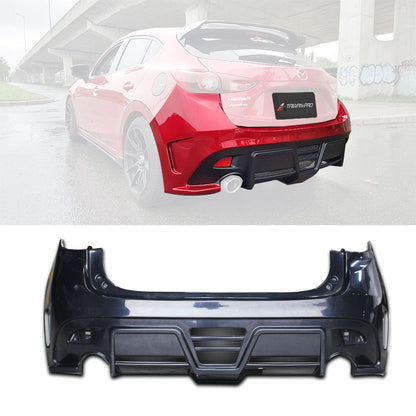 KS款後保桿 2015-2018 Mazda 3 4門/5門