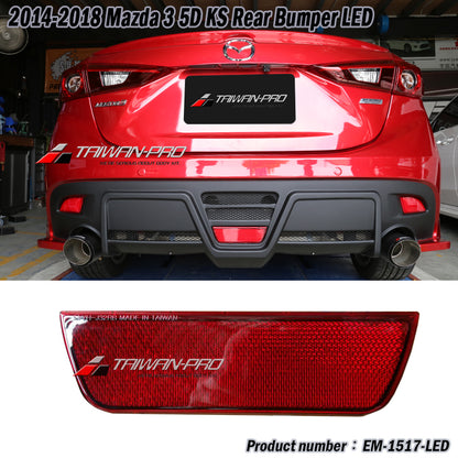 KS保桿套裝組  前保+側裙+後保 2017-2018 Mazda 3 4門/5門