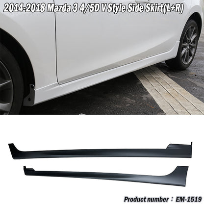 V款側裙 2015-2018 Mazda 3 4門/5門