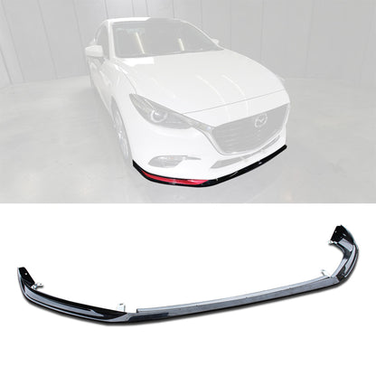 MZ款前下定風翼  2017-2018 Mazda 3 4門/5門