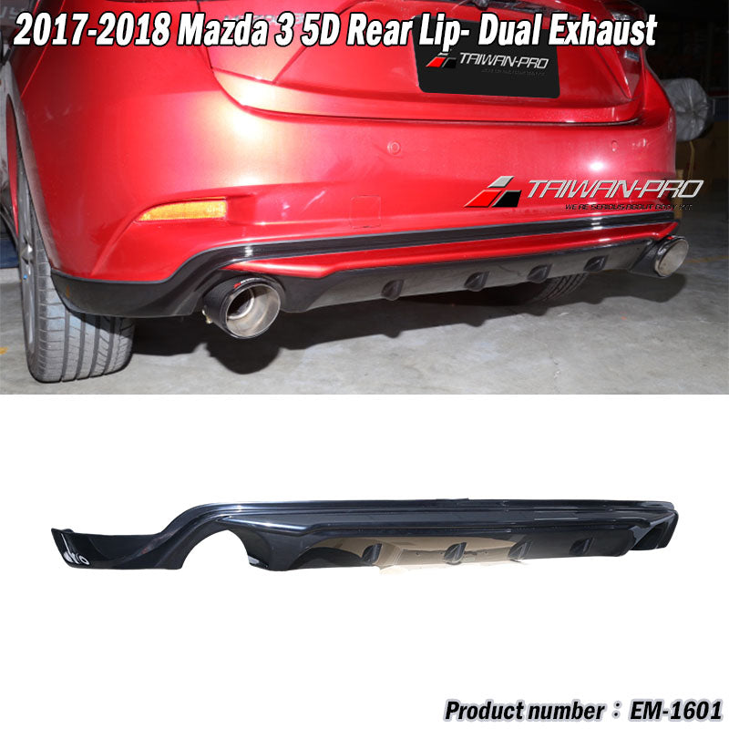 MZ款後中包 2017-2018 Mazda 3 5門