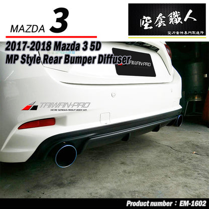 MP款後中包 2017-2018 Mazda 3 5門