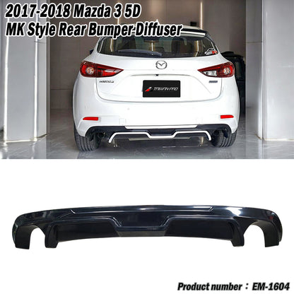 MK款後飾板 2017-2018 Mazda 3 5門
