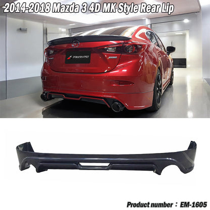 MK套裝組 前下巴+後下巴+側裙 2015-2016 Mazda 3 4門