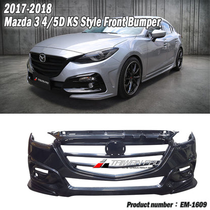 KS前保桿 2017-2018 Mazda 3 4門/5門