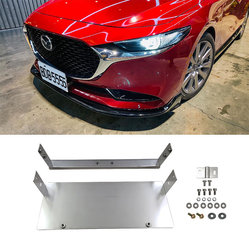 大牌下移-鐵件 2019-2026 Mazda 3  4門/5門