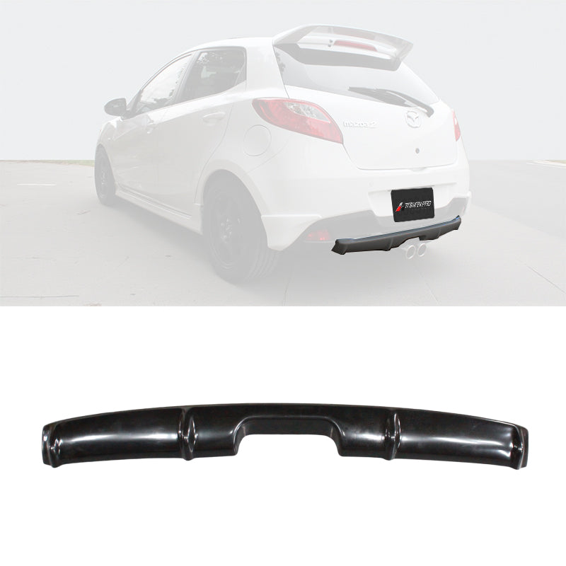 後保桿中出後飾板 2008-2014 Mazda 2