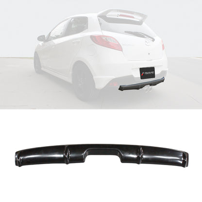 後保桿中出後飾板 2008-2014 Mazda 2