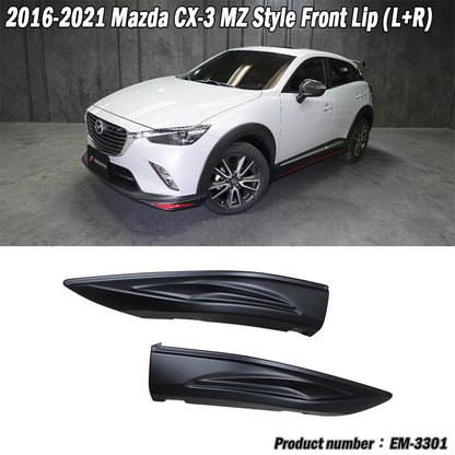 OE款套裝組 前下巴+後下巴+側裙+後飾板 2015-2026 Mazda CX3