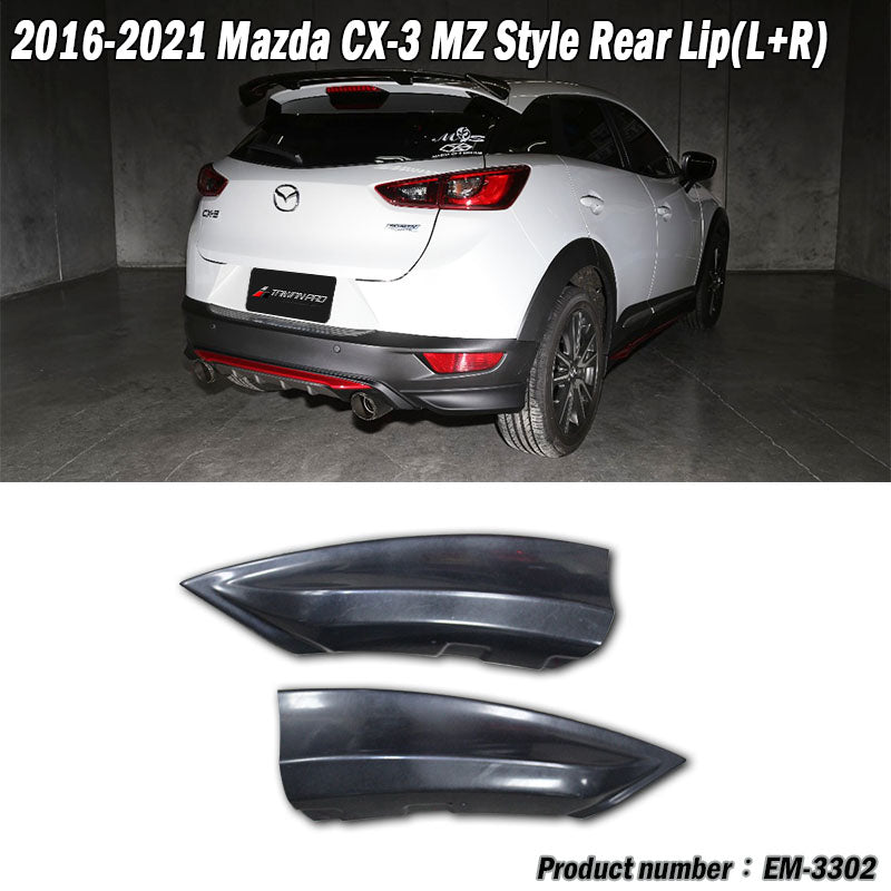 OE款套裝組 前下巴+後下巴+側裙+後飾板 2015-2026 Mazda CX3